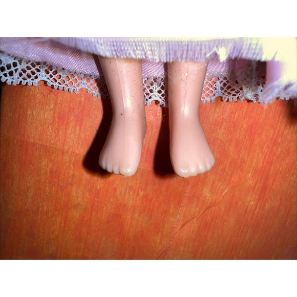 VINTAGE 1986 LADY LOVELY LOCKS Doll BODY ONLY W/ PINK DRESS Needs Tlc - Picture 8 of 9